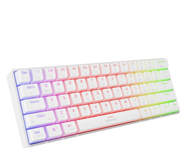 Genesis Thor 660 G2 Gateron Red (biała) - 1320096 - zdjęcie 4